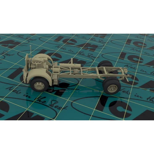 Німецький вантажний автомобіль KHD A3000, 2 МВ, German truck, WWII (ICM35454): Масштаб 1:35