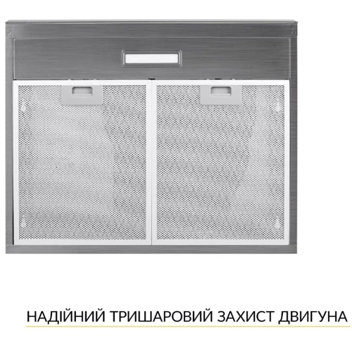 Вытяжка Weilor WPL 6092 I: Материал корпуса крашенный металл, стекло