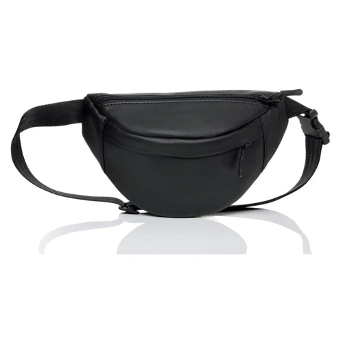Женская поясная сумка Sambag Marina MSG черная (85151001): Пол Женский