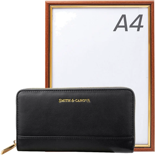 Женский кошелек Smith&Canova черный (FUL-26813-black): Пол Женский
