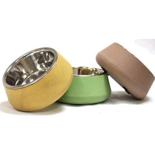 Миска Croci Bamboo для собак жовта 0.47 л 14 см (C6159026): Тип Миски