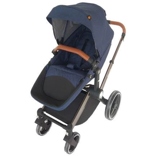 Коляска универсальная Viga Toys Welldon 2 в 1 (синий) WD007-3 фото 13