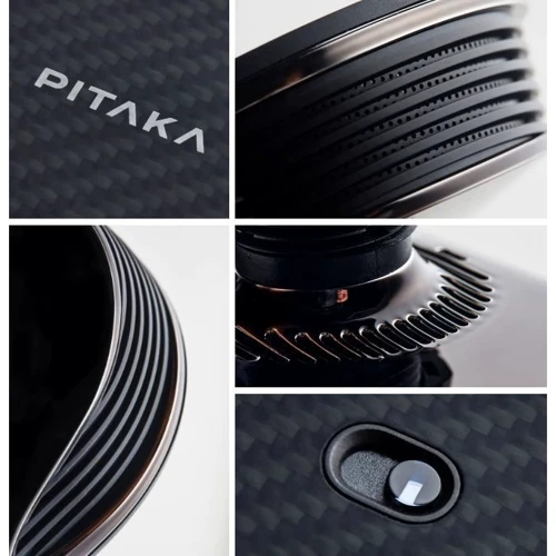 Держатель Pitaka Car Holder Air Vent MagEZ Car Mount Pro 2 Qi2 15W Black (CM2402N) фото 7