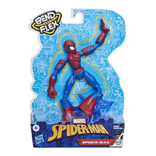 Фігурка Hasbro Людина Павук Гнучкий Bend and Flex Spider-Man (E7686 SPD BEND AND FLEX SPIDERMAN) (E7335_E7686): Стать унісекс