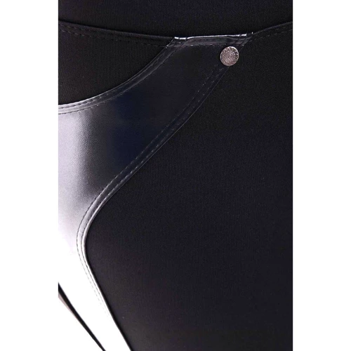 Леггинсы ArtStyleLeggings LSN-038A-42 42 черные: Посадка Низкая талия