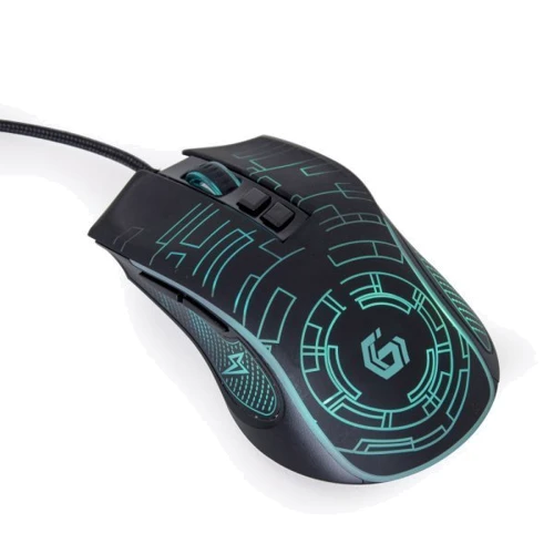 Мишка Gembird MUSG-RGB-01 Black: інтерфейс підключення USB