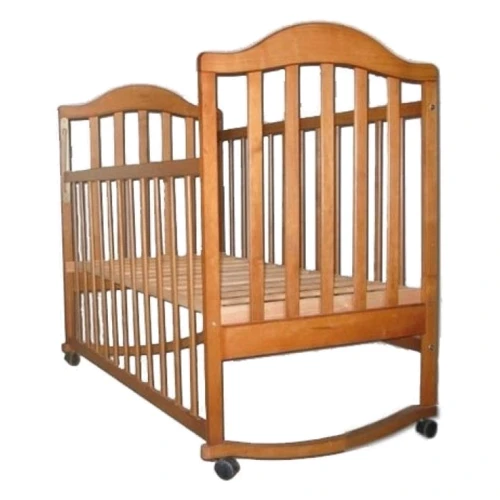 Дитяче ліжко Laska-M Наполеон без ящика (нат.ольха): Тип класична ліжечко