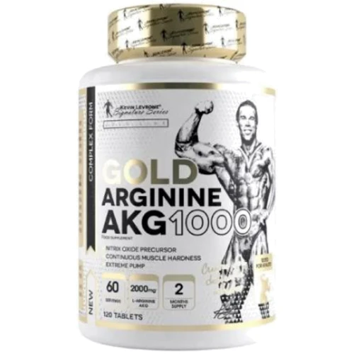 Амінокислота для спорту Kevin Levrone Gold Arginine AKG 1000 120 tab / 60 послуг