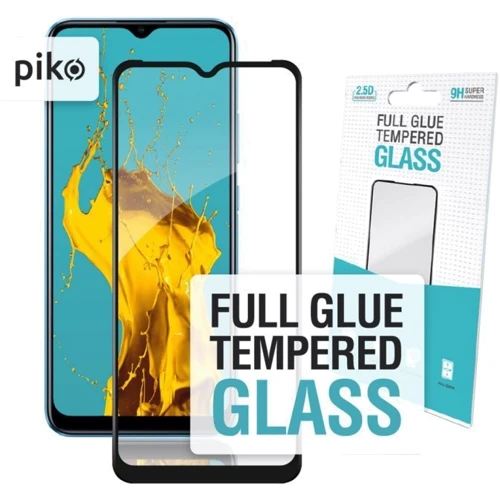 Аксесуар для смартфона Piko Tempered Glass Full Glue Black для Realme C21Y