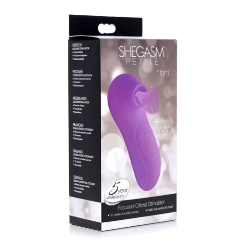 Вакуумный стимулятор клитора Inmi Shegasm Petite Focused Clitoral Stimulator