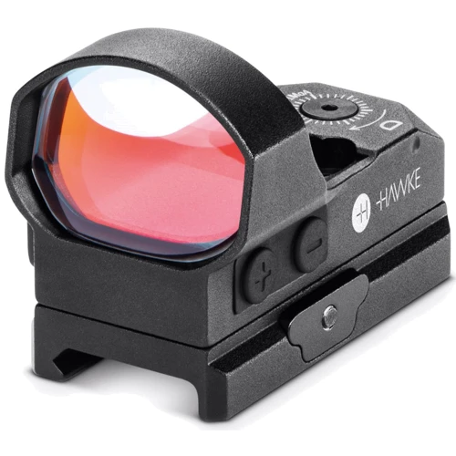 

Hawke Reflex Sight коллиматорный Weaver Rail сетка 3 Moa Dot Wide View (3986.02.31)