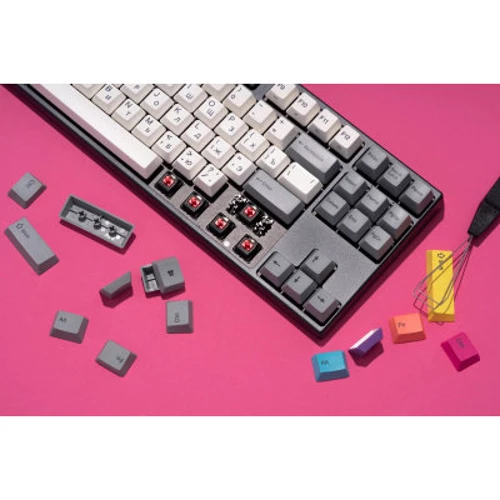 Клавиатура Varmilo VEA87 CMYK Cherry Mx Brown Multicolor (A23A024A2A1A06A007): Тип клавиатуры компактная