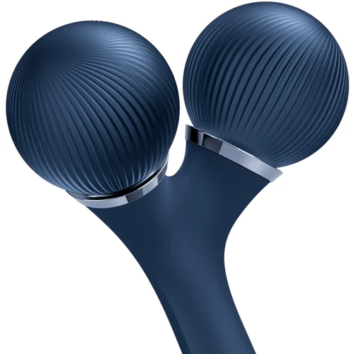 Электронный ультразвуковой ролик для лица и тела GESKE Sonic Facial&Body Roller 4в1 midnight