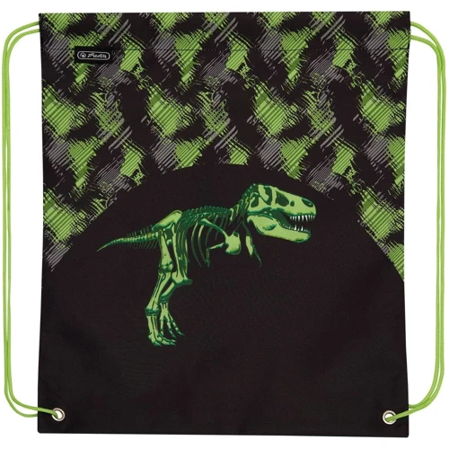 Ранець шкільний укомплектований Herlitz MIDI PLUS Dino Skeleton шовкографічний принт (50025695) фото 10