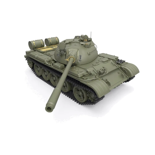Збірна модель MiniArt Радянський середній танк Т-55А зразка 1965 р пізній з інтер'єром 1:35 (MA37022) фото 9