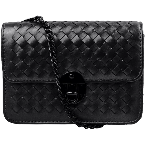 Жіноча сумка крос боді Valiria Fashion чорна (4DETBI0529-2): Матеріал Штучна шкіра
