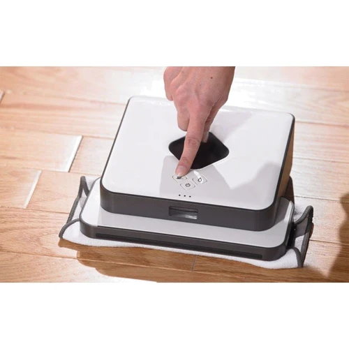 Робот уборщик iRobot Braava 390T: Дополнительно Обнаружение препятствий, Для уборки шерсти, Для маленькой квартиры, Для больших помещений, Адаптация