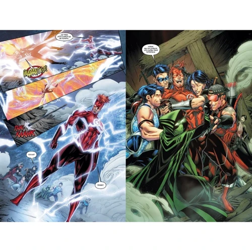 Ден Абнетт, С. Лобделл: Всесвіт DC. Rebirth. Титани # 6-7 / Червоний Ковпак і Ізгої # 3: Обкладинка М'яка