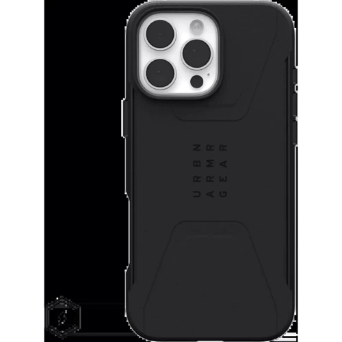 Чехол для iPhone Urban Armor Gear UAG Civilian Magsafe Black (114445114040) for iPhone 16 Pro Max