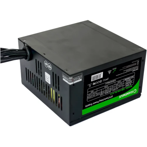 Блок питания Gamemax GM-400-8CM Black: Форм-фактор ATX