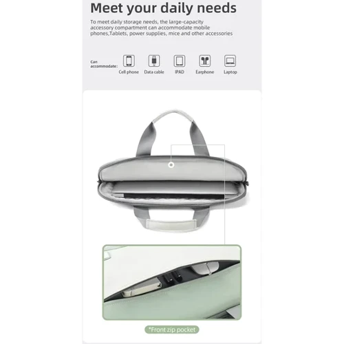 Сумка для ноутбуков Tigernu 15.6" T-L5239B Green фото 9