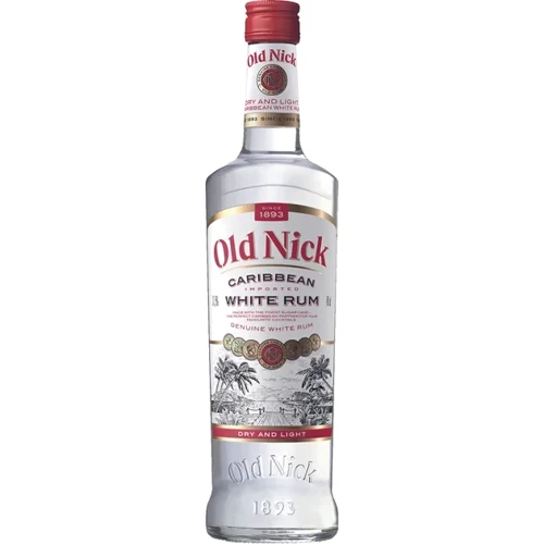 Ром Old Nick Caribbean White 37.5% 0.7 л (3012993039759)