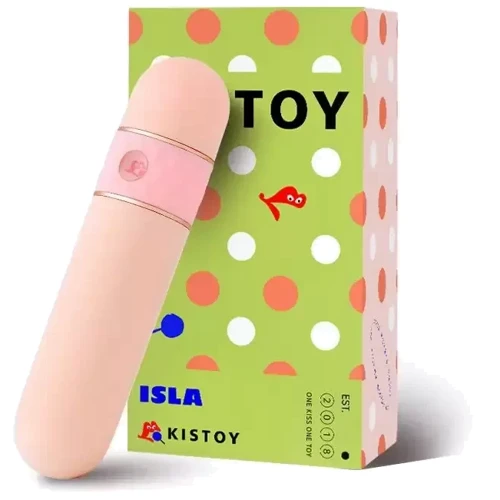 Вакуумный вибратор KisToy ISLA Pink