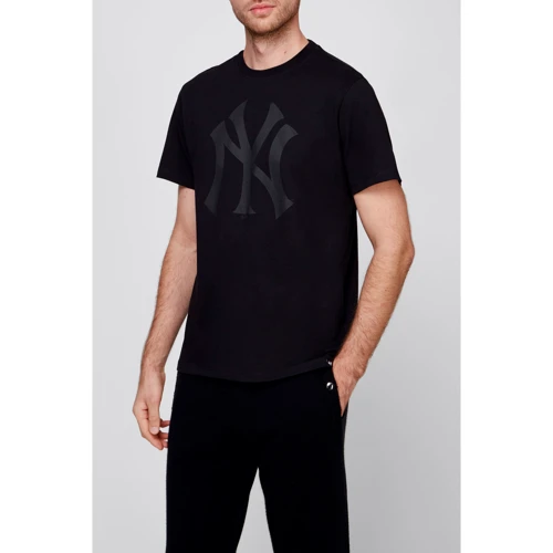Футболка 47 Brand MLB New York Yankees (544089JK-FS) XL чорна з принтом: Вид Футболки