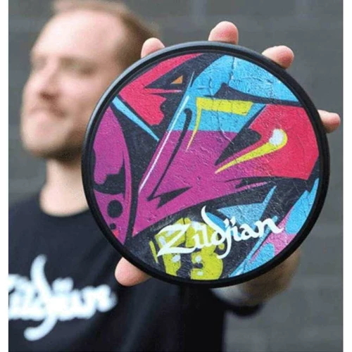 Пэд тренировочный ZILDJIAN GRAFFITI PRACTICE PAD 12"