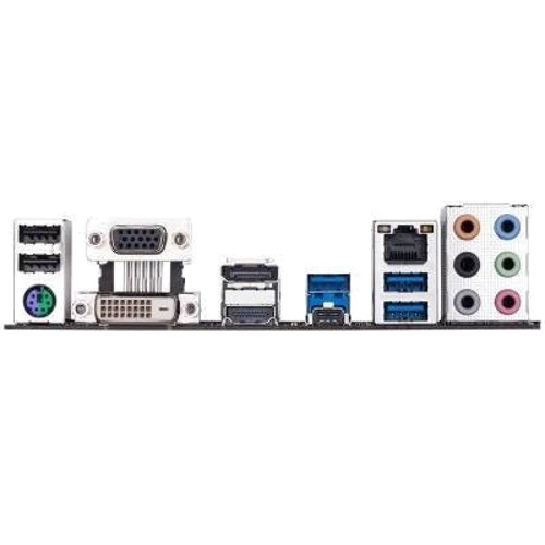 GIGABYTE B365M D3H-RD: Разъемы на задней панели USB Type-C, USB 2.0, VGA, Ethernet RJ-45, HDMI, DisplayPort