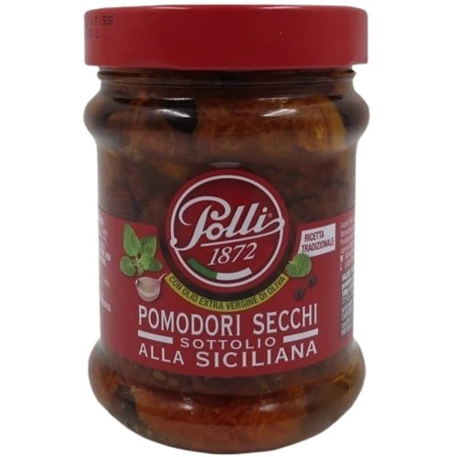 Помідори в'ялені POLLI alla siciliana, 285г