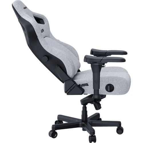 Кресло игровое Anda Seat Kaiser 4 Grey Fabric Size L (AD12YDDC-L-20-G-CF) фото 2