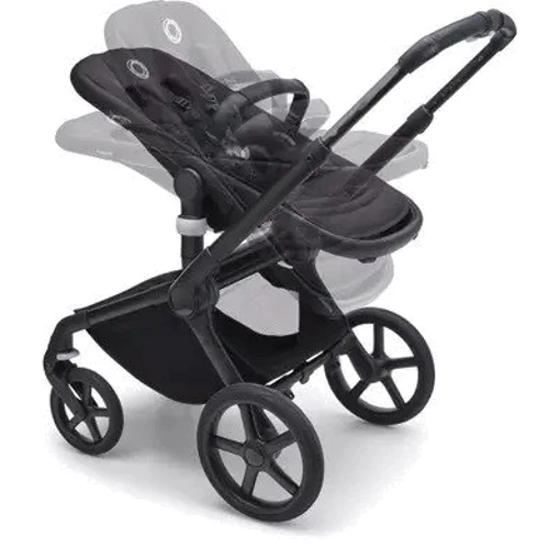 Универсальная коляска Bugaboo Fox 5 2 в 1 Black/Grey Melange (100052029) (без капюшона): Материал колес резина (надувные)