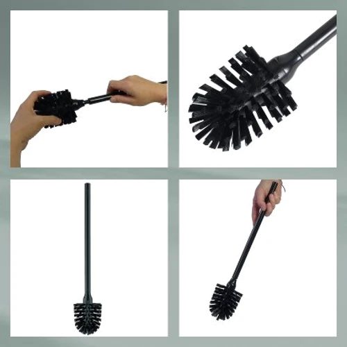 Ершик для унитаза KELA Roda красная глина 44х10.5 см (23753)