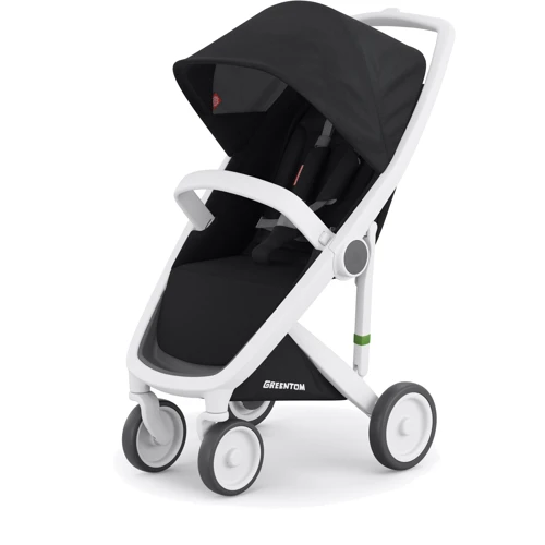 Прогулочная коляска Greentom Classic Black-White (8718858972340)