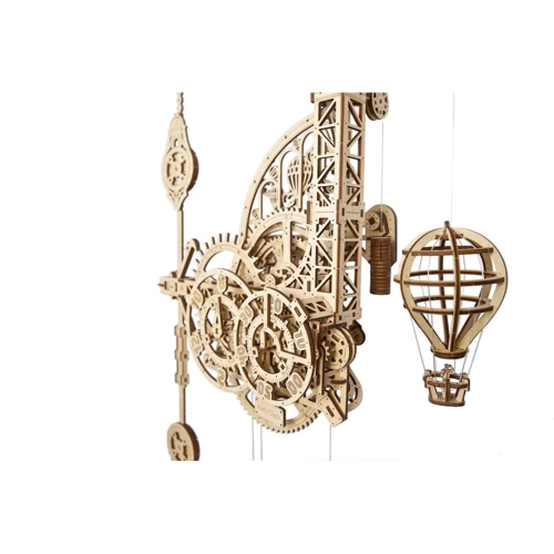 Механическая модель UGEARS Аэро Часы. Настенные часы с маятником (70154) фото 4