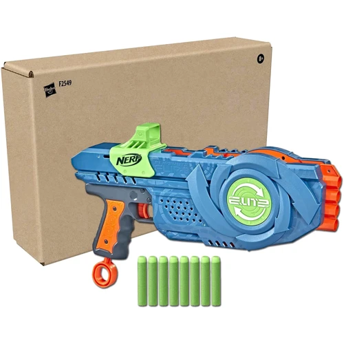 Бластер Hasbro Nerf Elite 2.0 Flipshots Flip-8 (F2549): Матеріал пластик