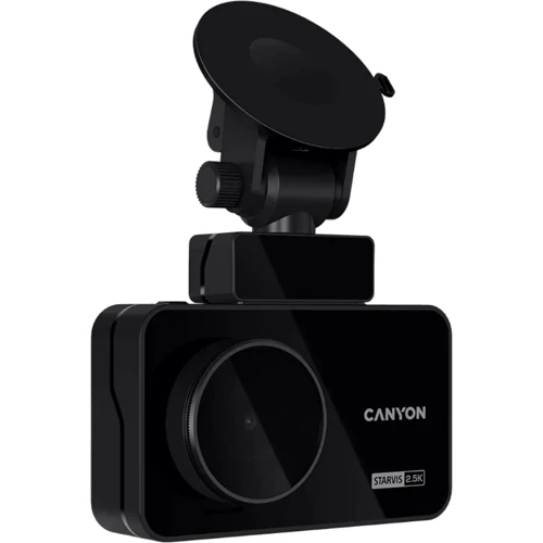 Автомобильный видеорегистратор Canyon DVR25GPS WQHD 2.5K 1440p Wi-Fi GPS Black (CND-DVR25GPS) фото 6
