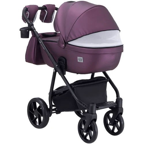 Коляска 2 в 1 Adamex Hybryd Plus кожа 100% Y233CZ (624649): Ширина шасси 61.5 см