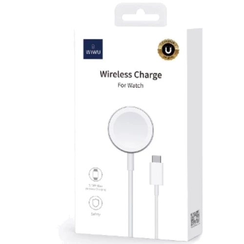 Кабель WIWU Apple Watch Magnetic M9 USB-C Charging Cable White: Тип USB-C - Watch Magnetic