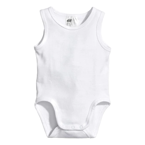 Боді H & M hm05526629332 68 см біле
