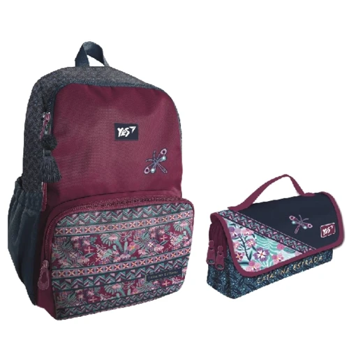 Набор школьный Yes T-104 Collection Catalina Estrada.Pattern 2 предмета (557844)