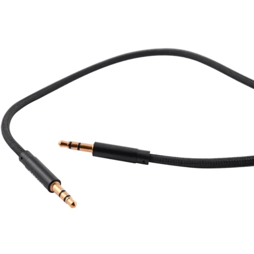 Кабель Proove Audio Cable AUX 3.5mm Jack Weft 1m Black: Довжина 1 м