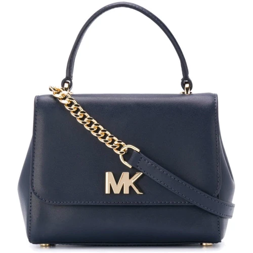 Жіноча сумка-сетчел Michael Kors Mott Small Satchel синя (30S8GOXS1L414)