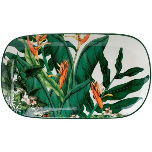 

Блюдо Ltb Maxwell & Williams сервировочное Night Garden фарфоровое 35x19 см (DR0468)