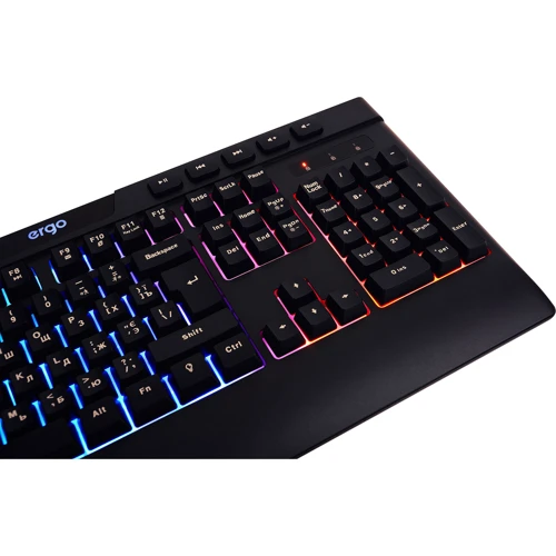 Клавиатура ERGO KB-510: Тип клавиатуры игровая