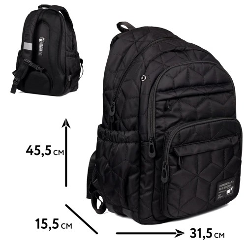 Школьный рюкзак YES TS-47 Black (559763): Тип Для средней школы
