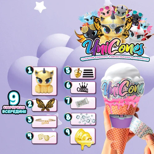 Ігровий набір з фігуркою Unicones S2 – Єдиноріг (1235): Стать Для девочек