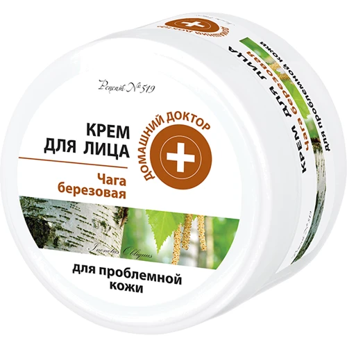Домашній Лікар Крем для обличчя березовий чай 100 ml
