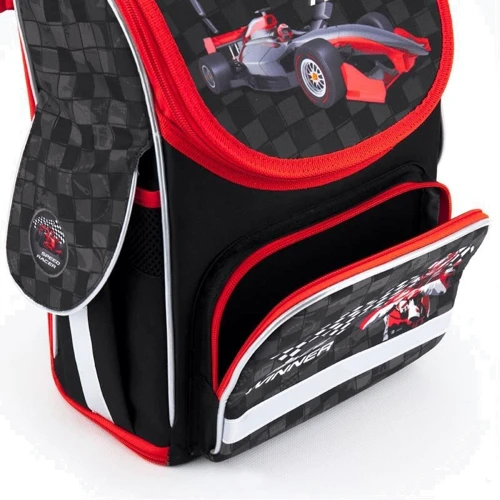 Рюкзак шкільний "трансформер" Kite Speed ​​racer K18-500S-1: Спинка Ортопедичне (анатомічна)